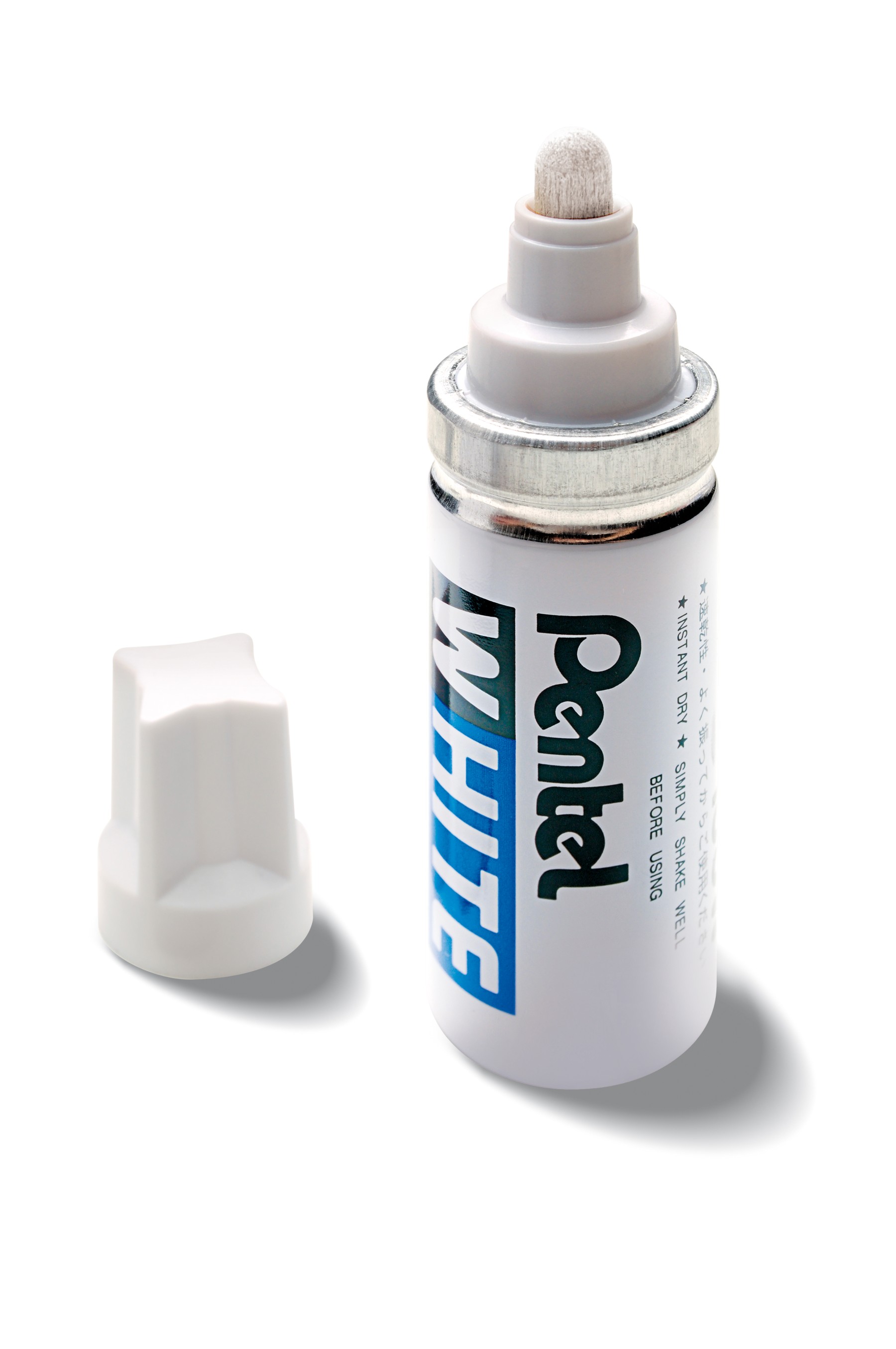 WHITE MARKER BROAD BULLET PACK OF 12